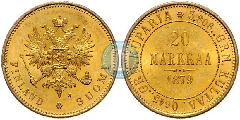 Фото 20 марок 1879 года S 