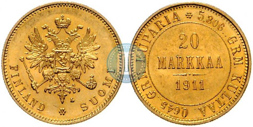 Фото 20 марок 1911 года L 