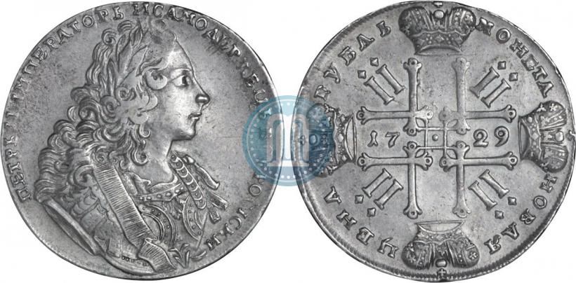 Picture 1 rouble 1729 year  "Type of 1729"