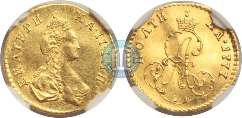 Фото Полтина 1777 года  