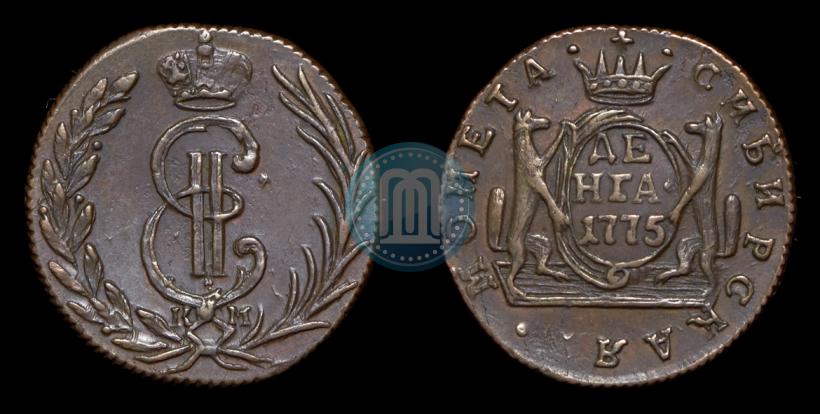 Фото Денга 1775 года КМ 