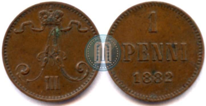 Picture 1 penni 1882 year  