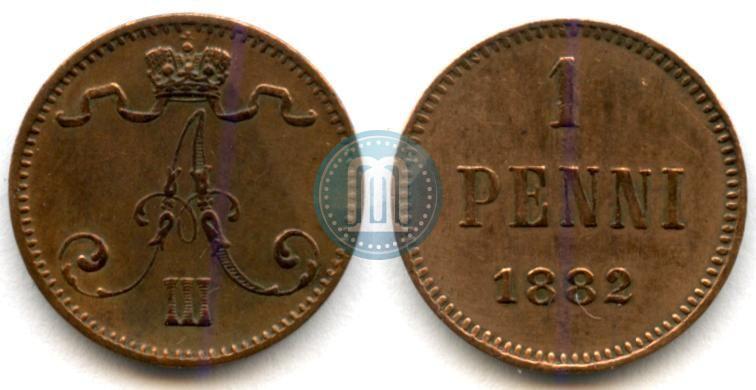 Picture 1 penni 1882 year  