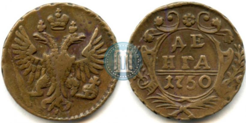 Фото Денга 1750 года  