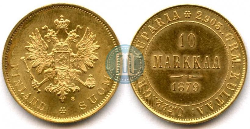 Picture 10 markkaa 1879 year S 