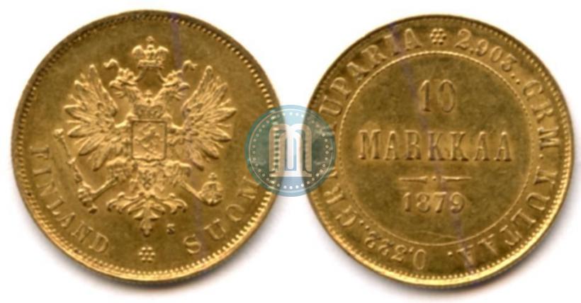 Picture 10 markkaa 1879 year S 