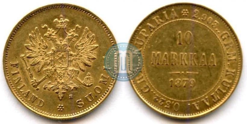 Picture 10 markkaa 1879 year S 