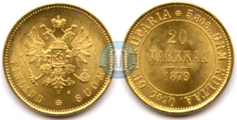Picture 20 markkaa 1879 year S 
