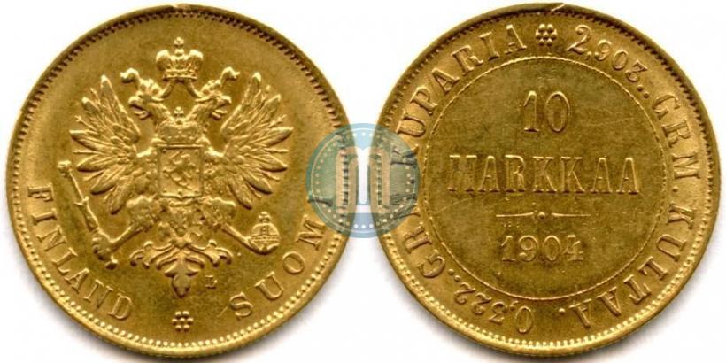 Picture 10 markkaa 1904 year L 