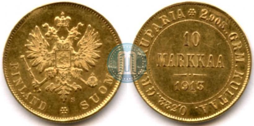 Picture 10 markkaa 1913 year S 