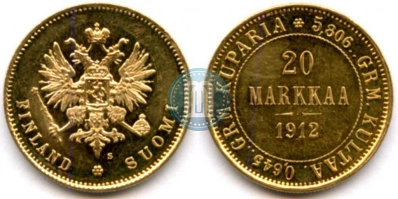 Picture 20 markkaa 1912 year S 