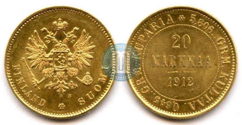 Picture 20 markkaa 1912 year S 