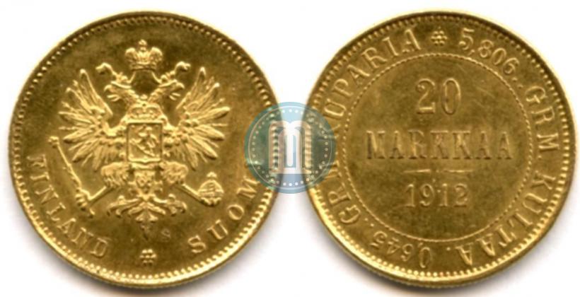 Picture 20 markkaa 1912 year S 