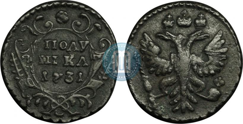 Picture Polushka 1731 year  