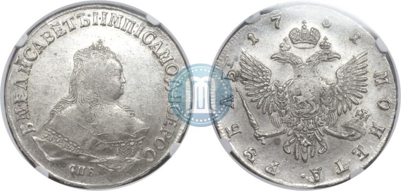 Picture 1 rouble 1751 year СПБ 