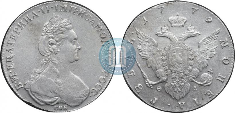 Picture 1 rouble 1779 year СПБ-ФЛ 