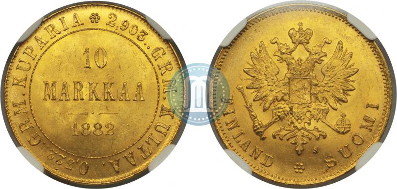 Фото 10 марок 1882 года S 