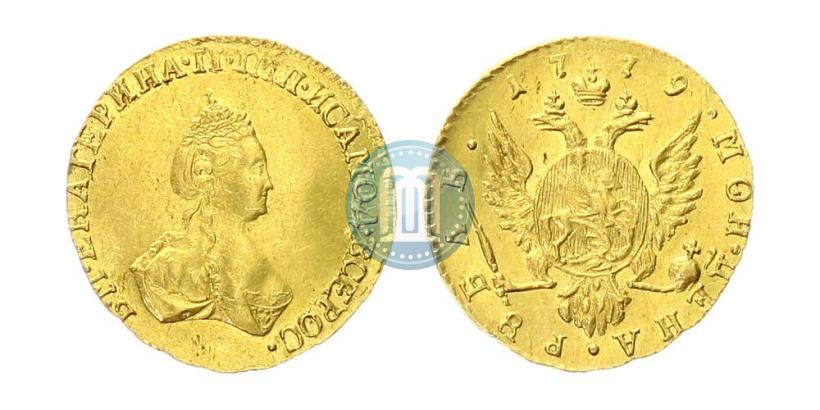 Фото 1 рубль 1779 года  