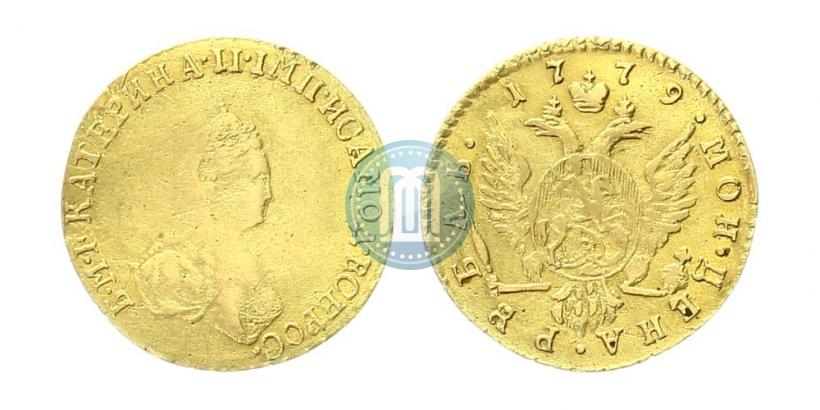 Фото 1 рубль 1779 года  