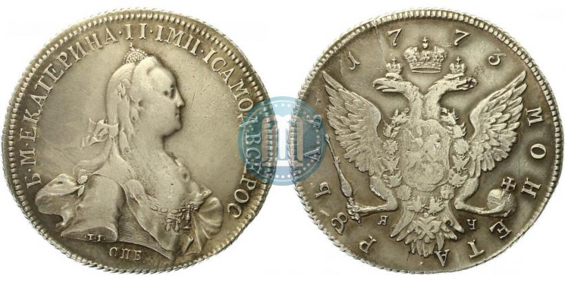 Фото 1 рубль 1773 года СПБ-ЯЧ-Т.I. 