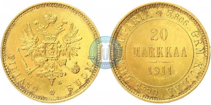 Фото 20 марок 1911 года L 