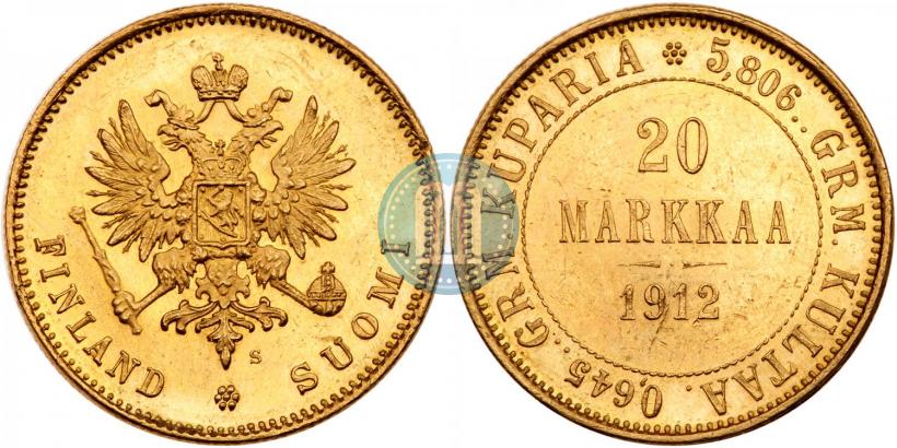 Фото 20 марок 1912 года S 