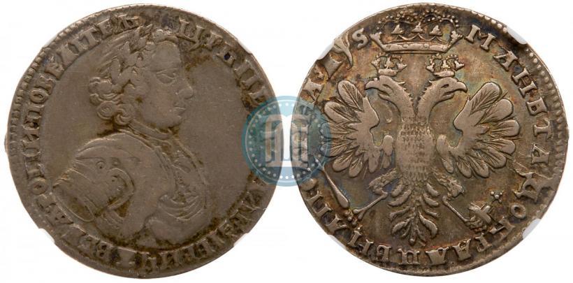 Фото Полтина 1706 года  