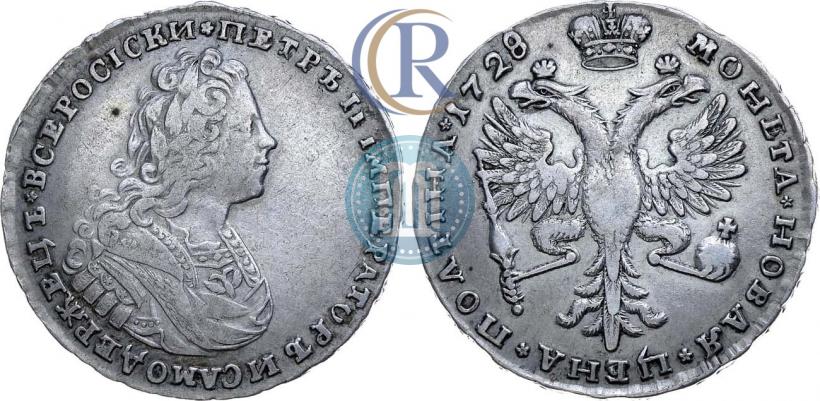 Picture Poltina 1728 year  
