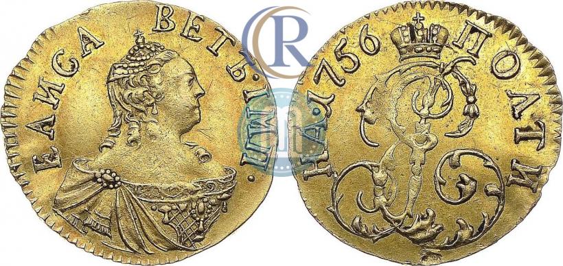 Picture Poltina 1756 year  