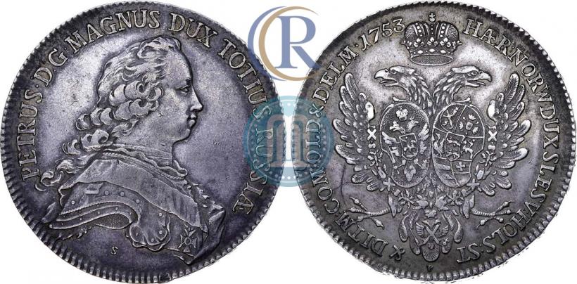 Фото Талер 1753 года P "Альбертусталер"