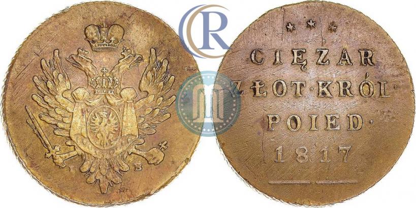 Picture Weight of ducat coin 1817 year IB 