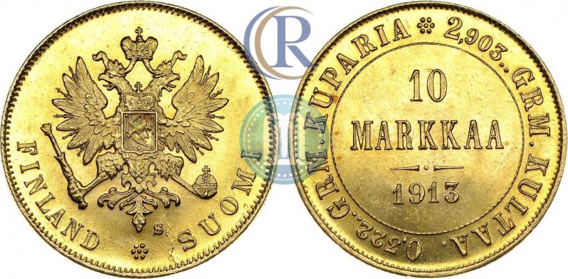 Picture 10 markkaa 1913 year S 