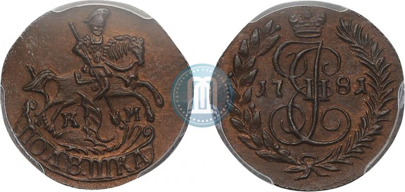 Picture Polushka 1781 year КМ 