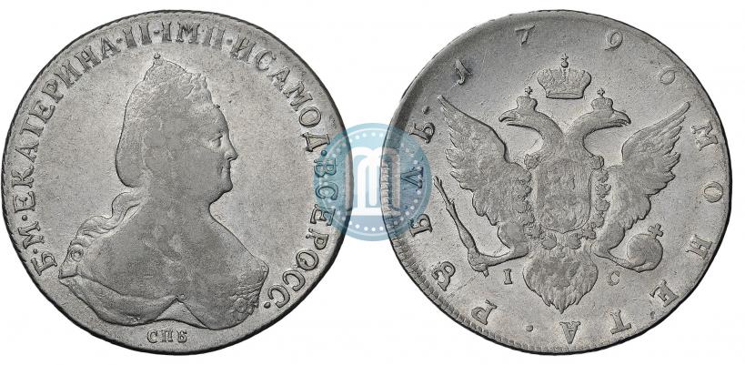 Picture 1 rouble 1796 year СПБ-IC 