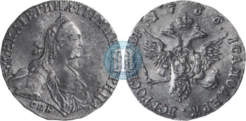 Picture 1 ducat 1766 year СПБ 
