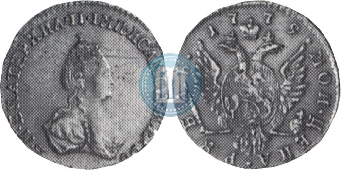 Фото 1 рубль 1779 года  