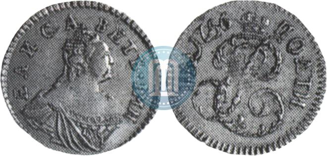 Фото Полтина 1756 года  