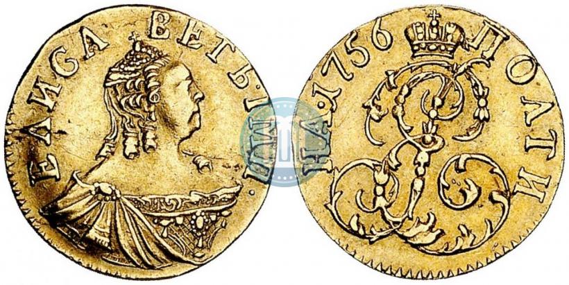 Picture Poltina 1756 year  