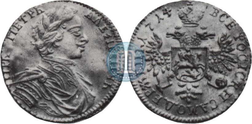 Picture 1 ducat 1714 year  