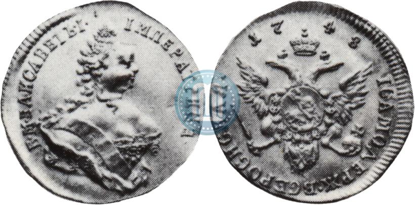 Picture 1 ducat 1748 year  