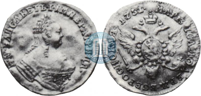 Picture 1 ducat 1751 year  "Eagle on the reverse"