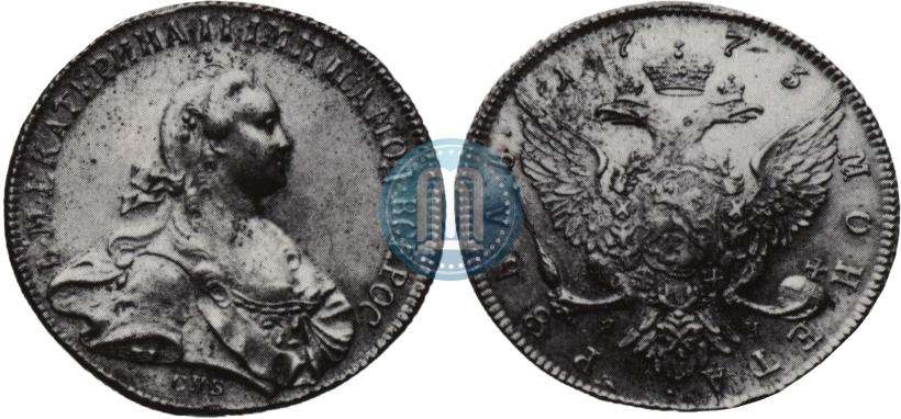 Фото 1 рубль 1773 года СПБ-ЯЧ-Т.I. 