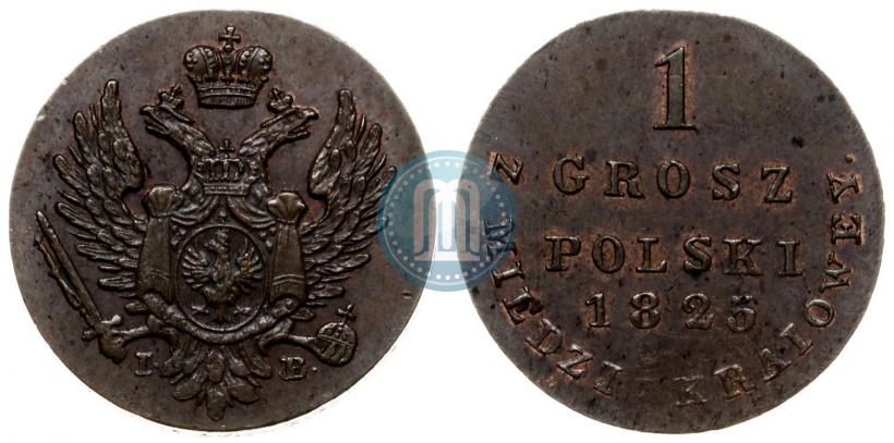 Фото 1 грош 1825 года IB 