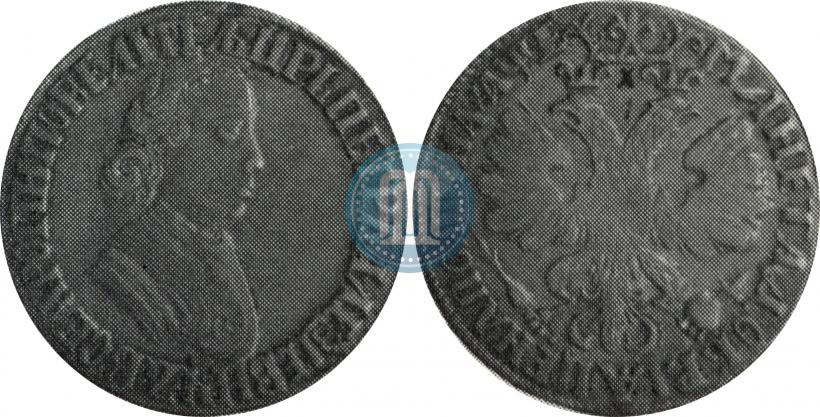 Picture Poltina 1705 year  "Portrait by F. Alekseev"