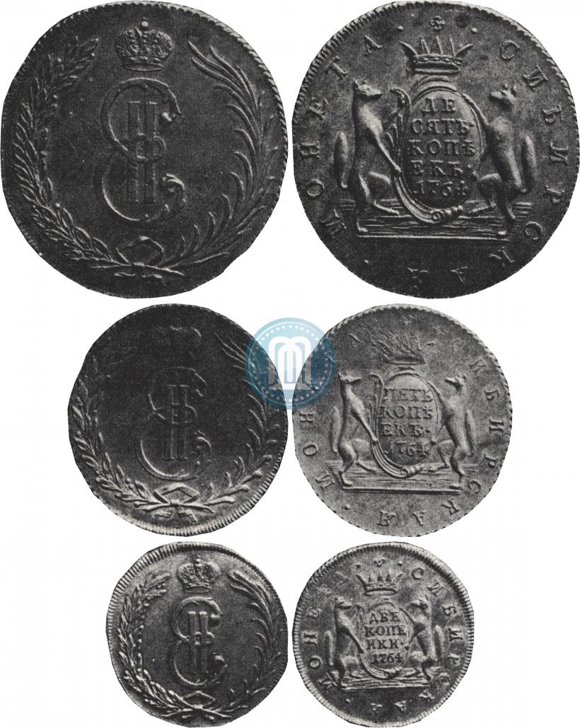 Picture 5 kopecks 1764 year  