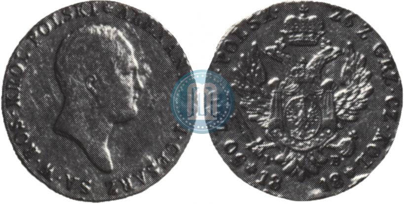 Фото 50 злотых 1818 года IB 