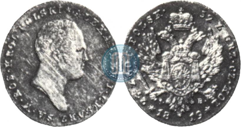 Picture 25 złotych 1819 year IB 
