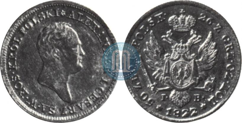 Picture 50 złotych 1822 year IB 