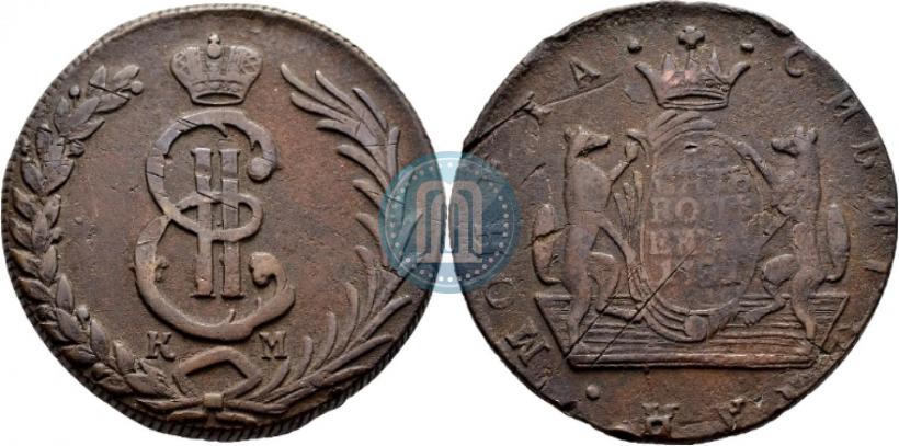 Picture 10 kopecks 1781 year КМ 