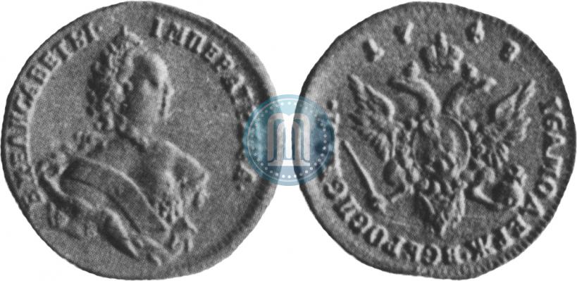 Picture 1 ducat 1748 year  